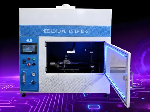 Het laatste nieuws van het bedrijf over Een uitgebreide blik op apparatuur voor vlamvertragendheidstests: De sleutelrol van de naaldvlamtester bij het detecteren van ontvlambaarheid