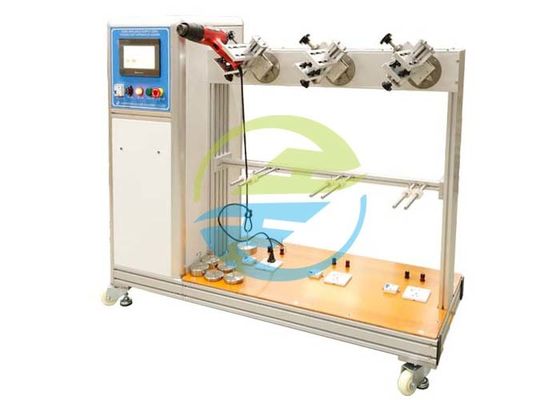 Goede prijs 60 rpm testapparatuur voor huishoudelijke apparaten 3 stations buigende testapparatuur voor voedingskabel online