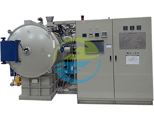 Good price 1320°C Vacuümwaterverdoofoven met dubbele kamer Horizontale vacuümoven online