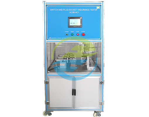 Good price IEC-toetsapparatuur Lineaire slag 100 mm Schakelaar stekker stopcontact levensduur testmachine HC9914C1 (drie werkstations) online