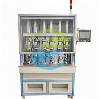 Good price Koperen klep kern luchtdichtheid testmachine 6 stations 0 - 0,6Mpa lek testapparatuur online